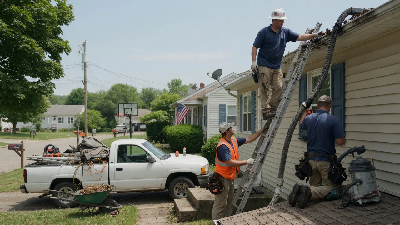 Gutter Installation in Bourneville, OH near me